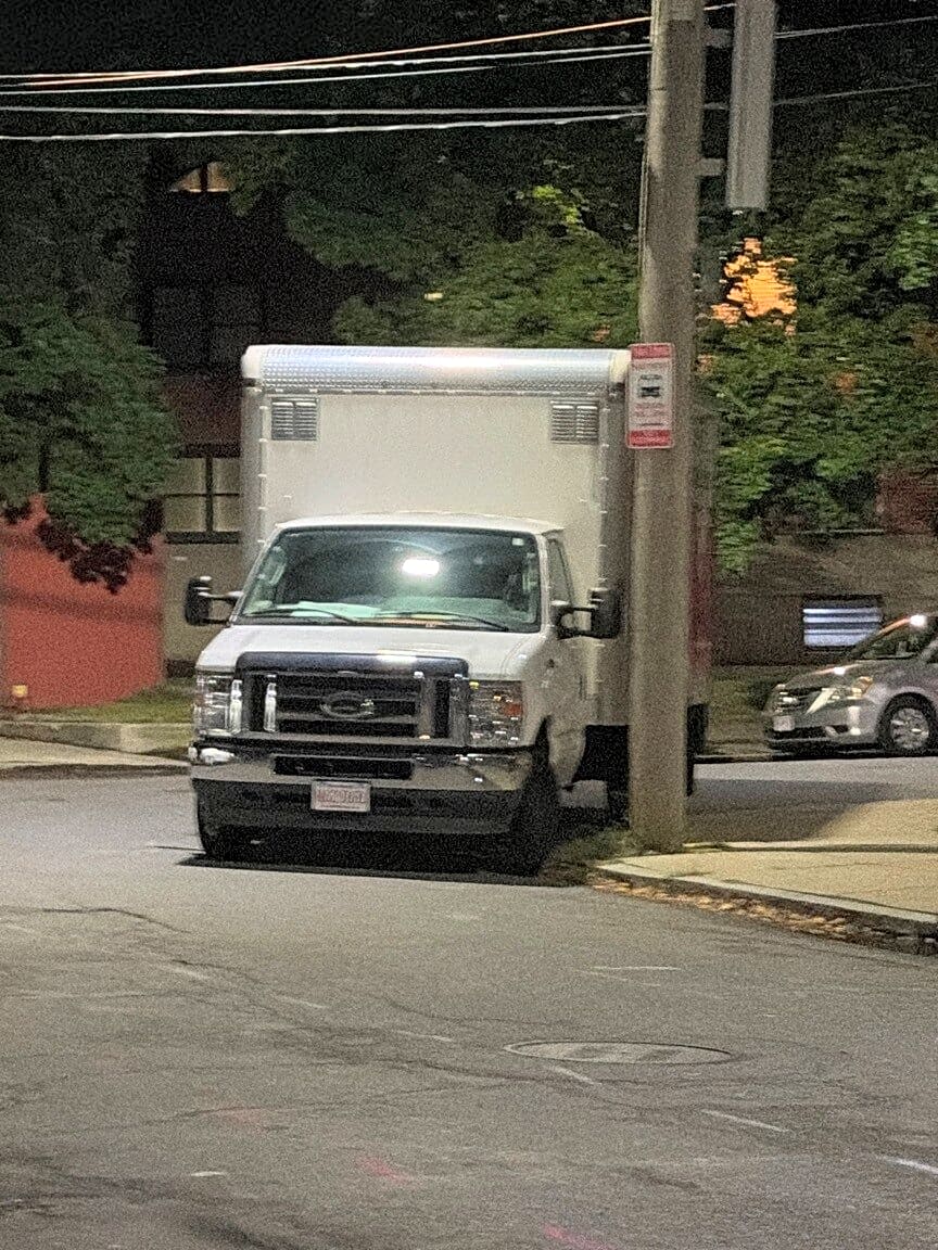 Image submitted with report