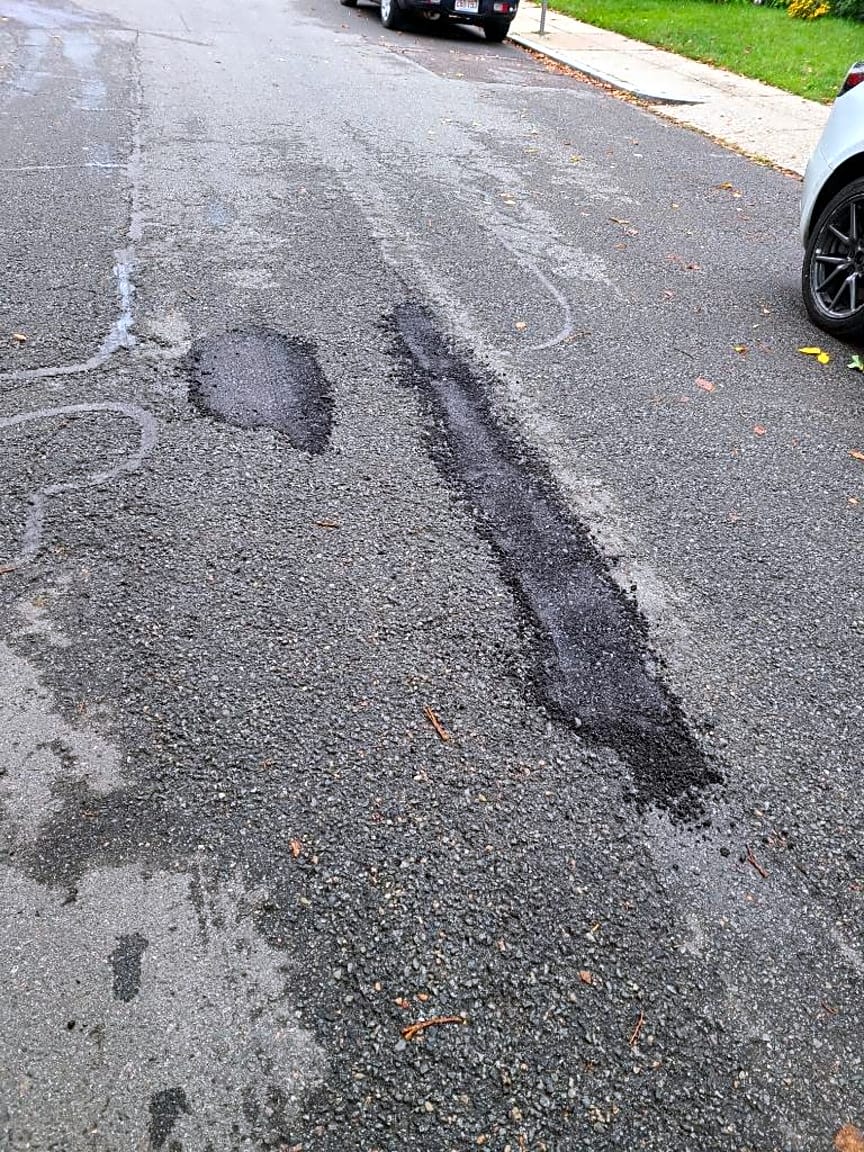 Image submitted with report