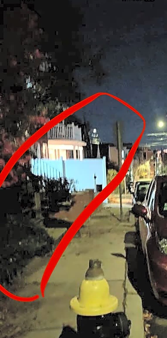 Image submitted with report