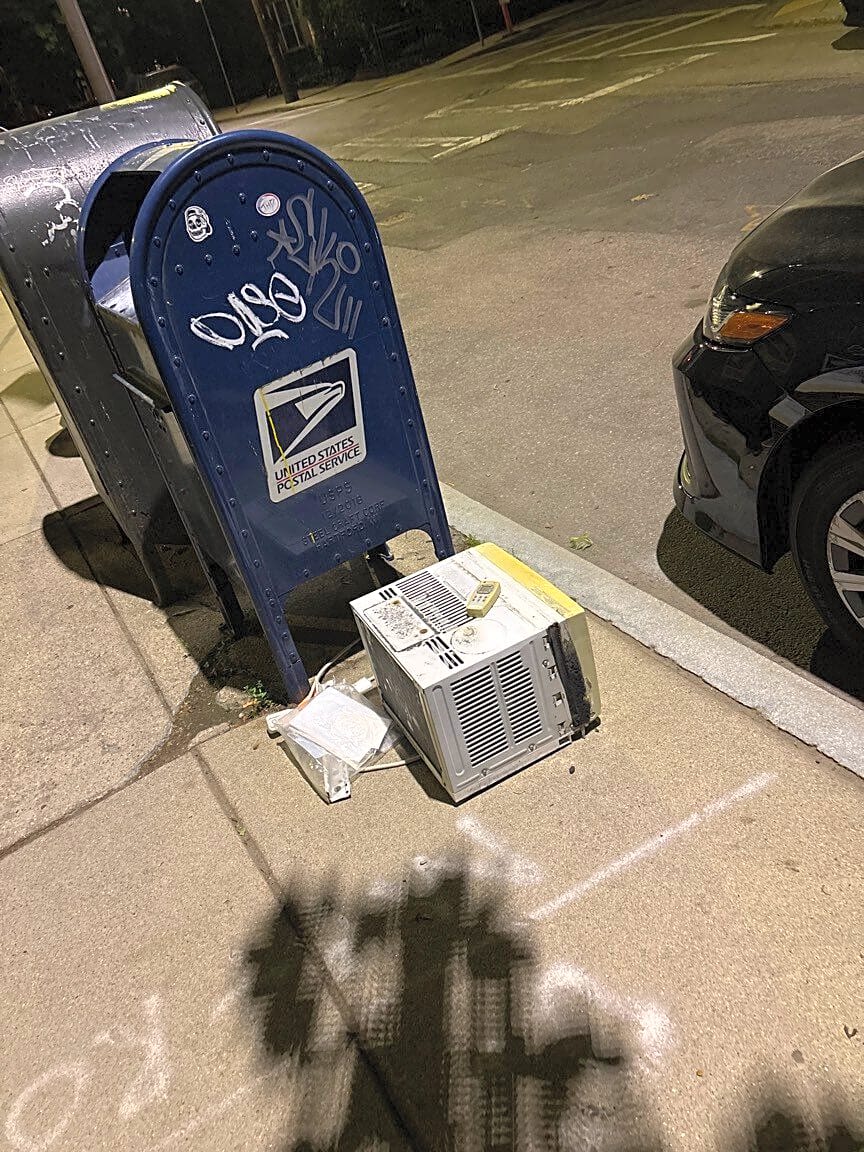 Image submitted with report