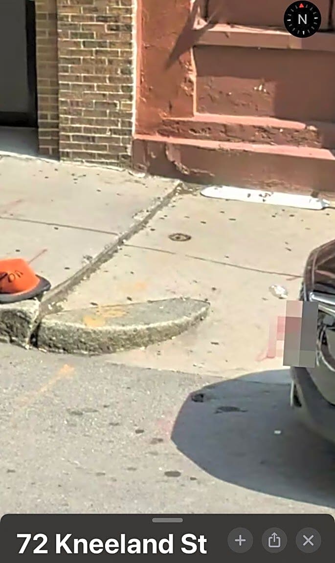 Image submitted with report