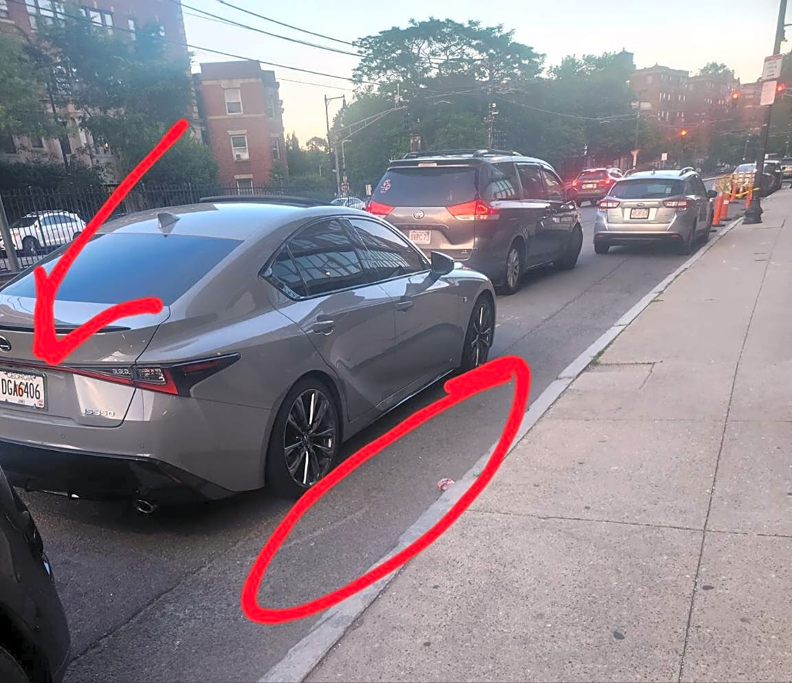 Image submitted with report