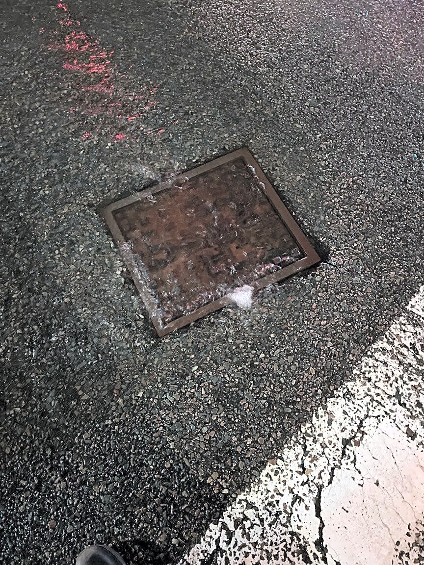 Image submitted with report