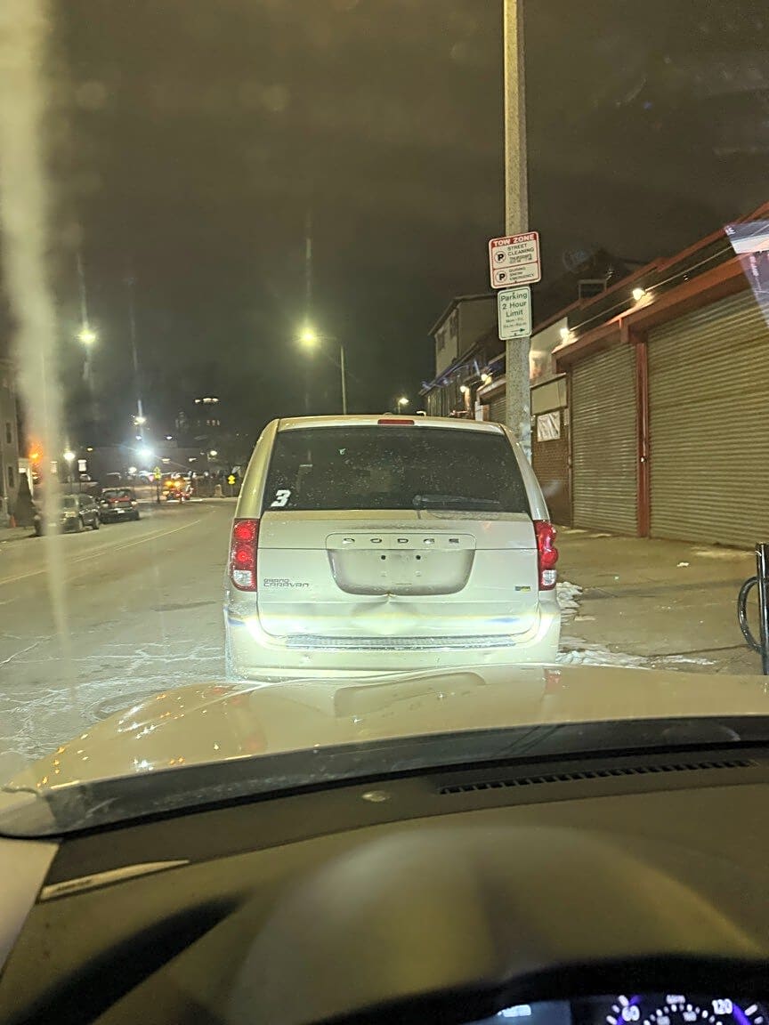 Image submitted with report