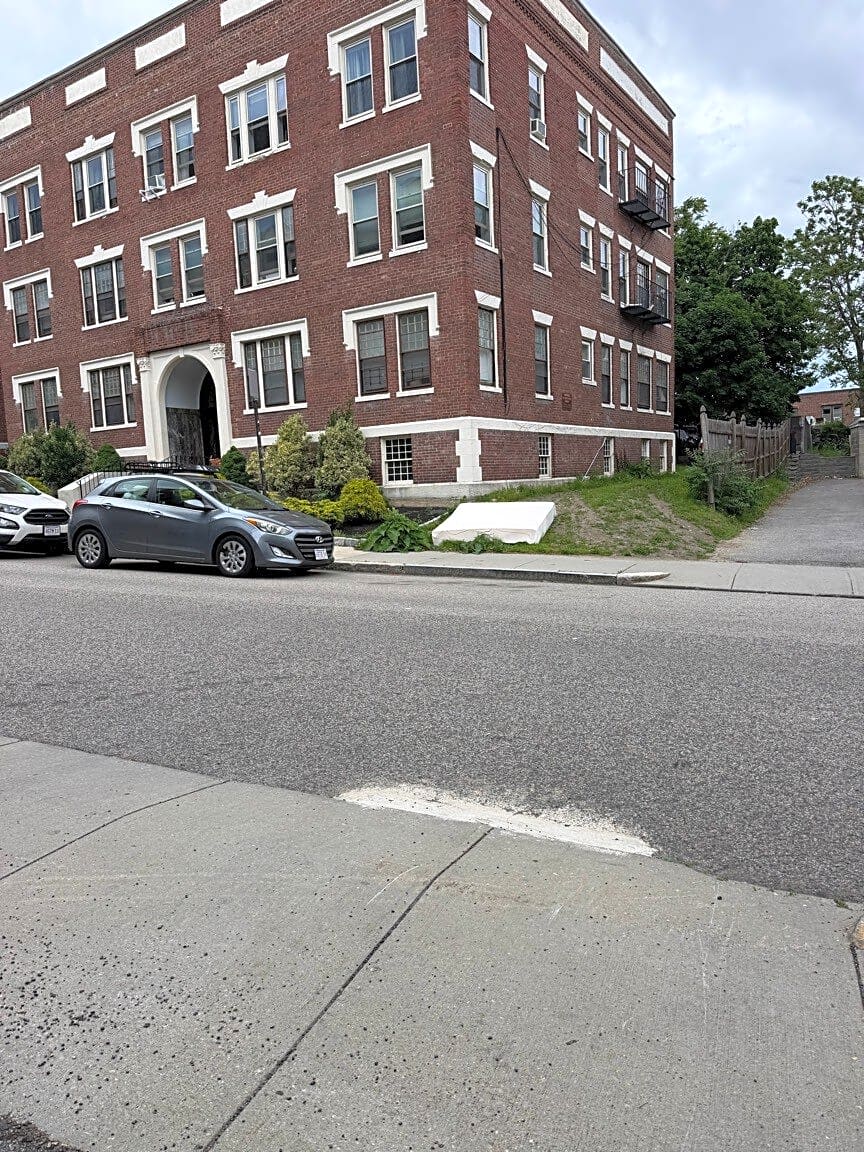 Image submitted with report