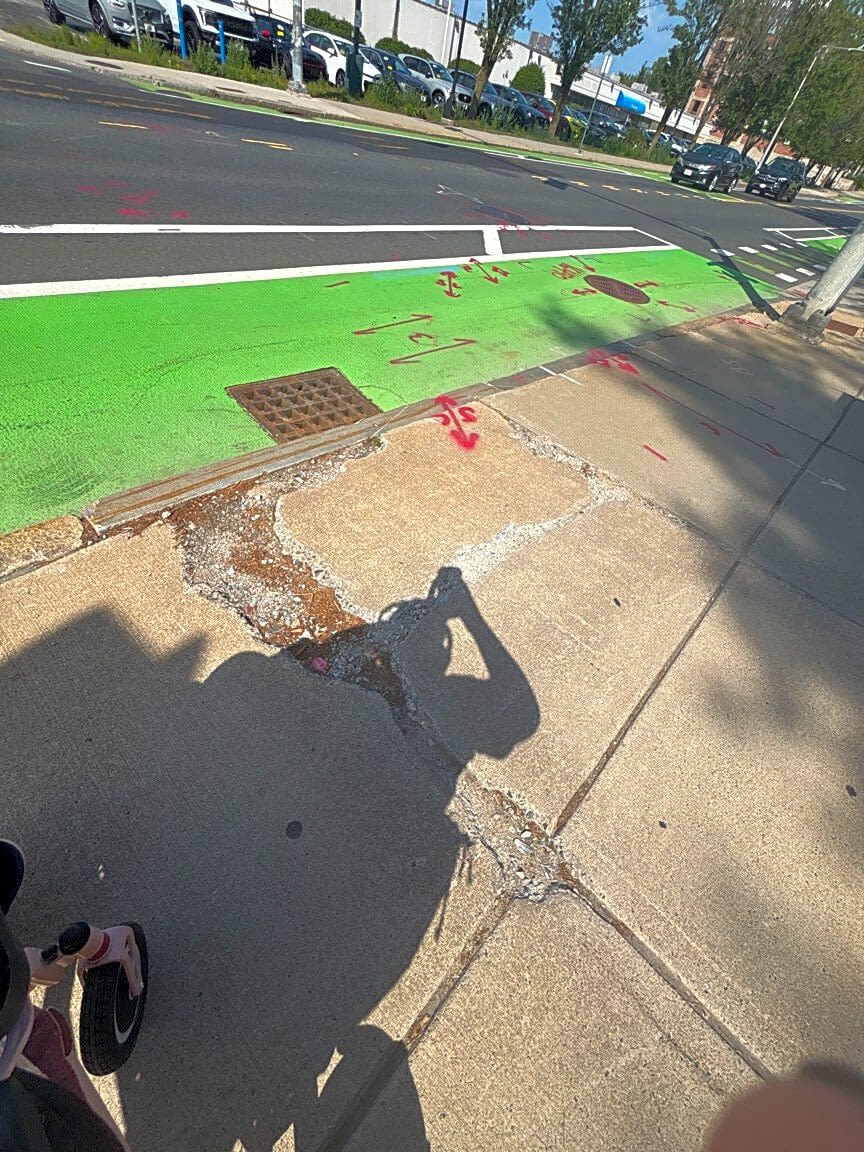 Image submitted with report