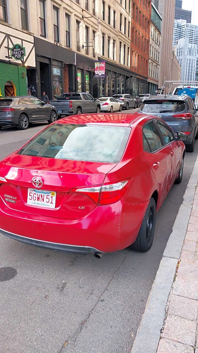 Image submitted with report