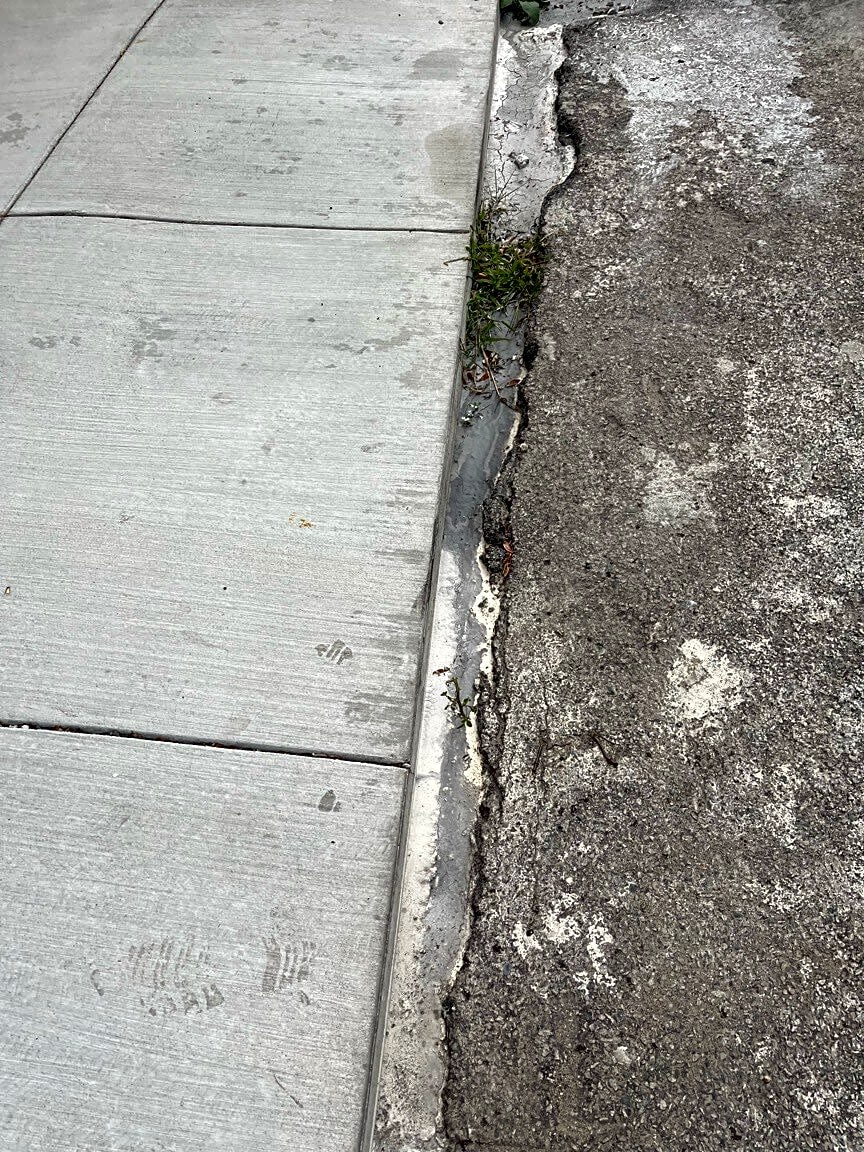 Image submitted with report