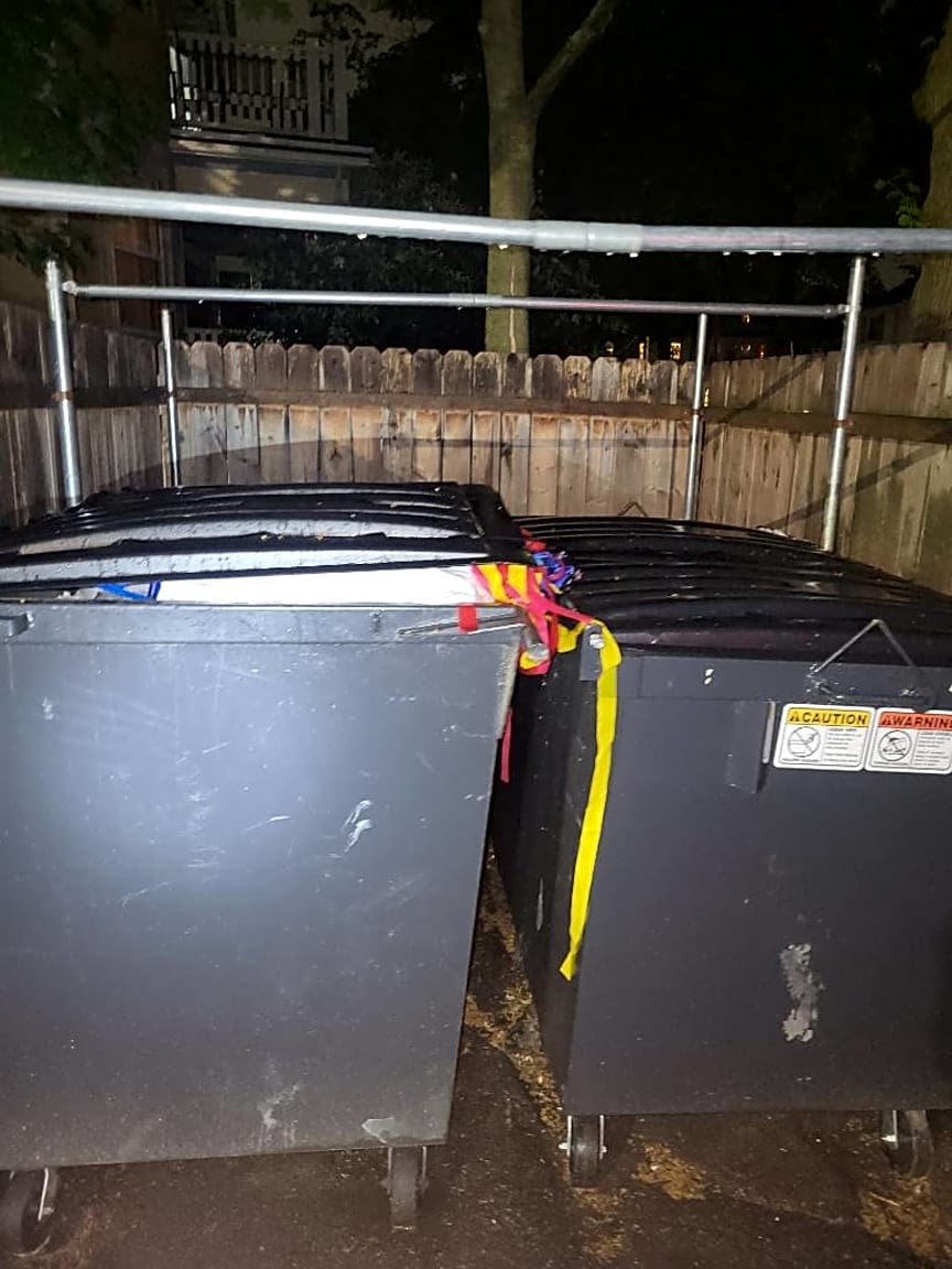 Image submitted with report