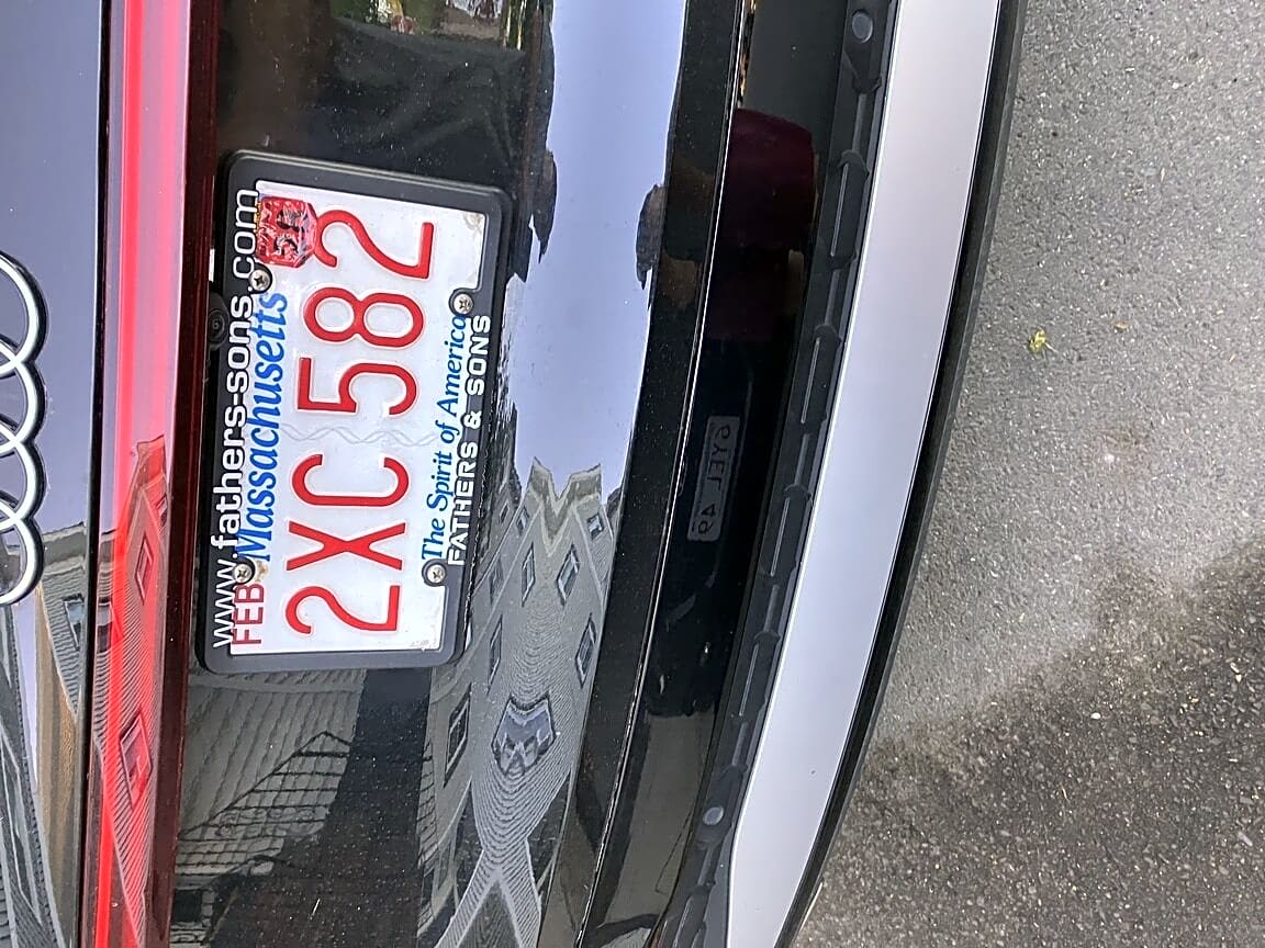 Image submitted with report