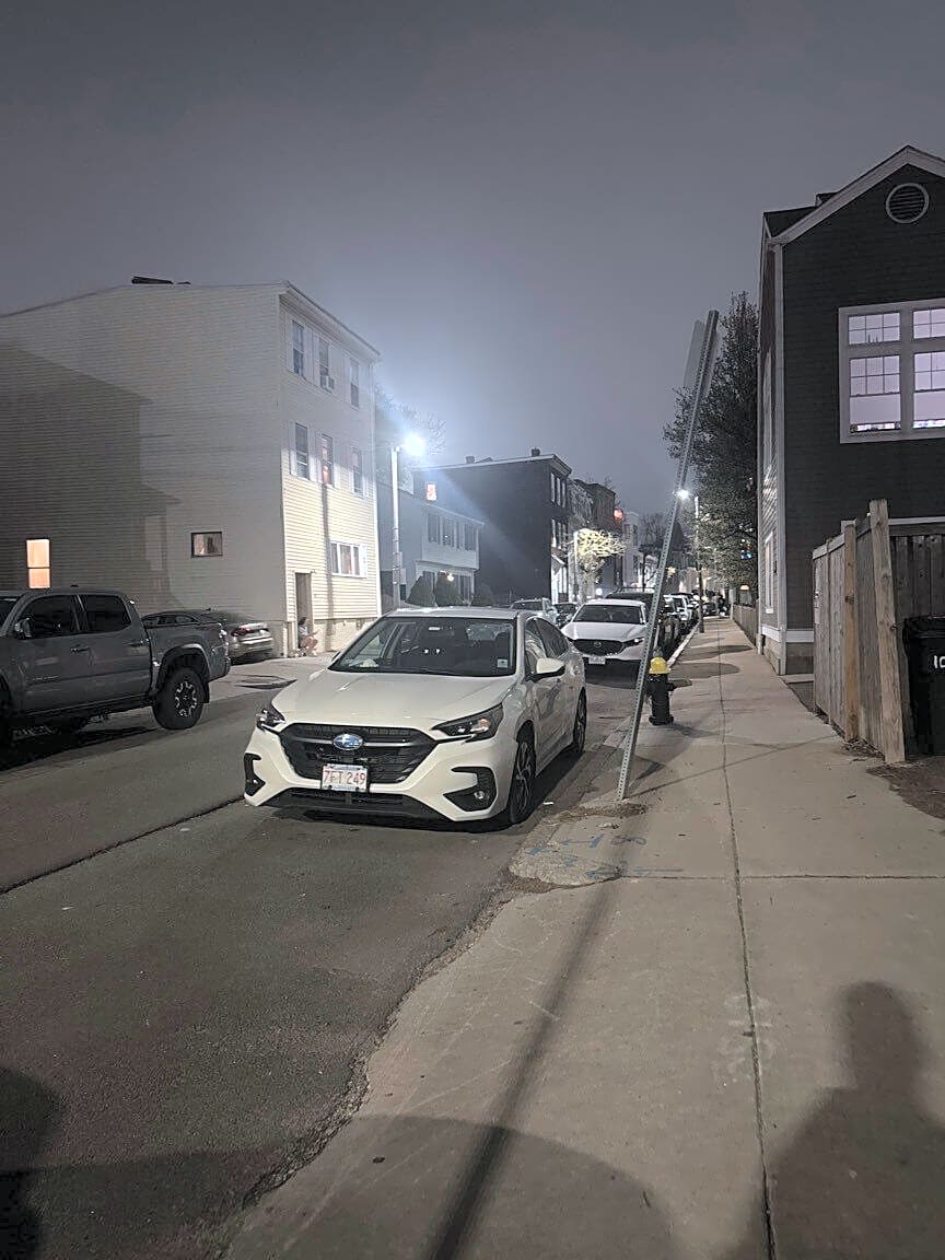 Image submitted with report