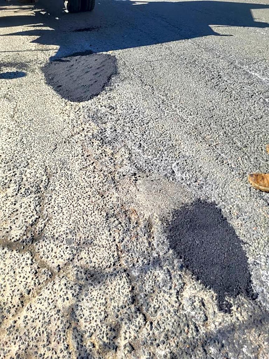 Image submitted with report