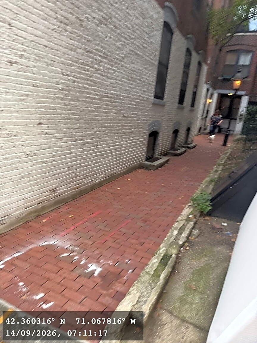 Image submitted with report