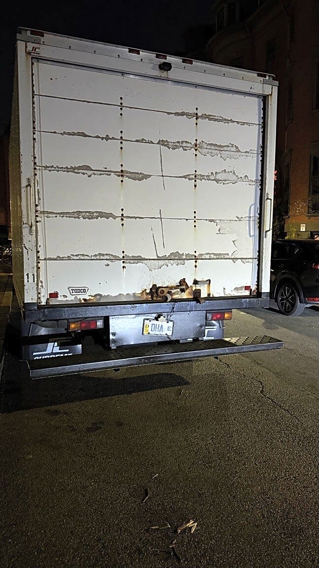 Image submitted with report