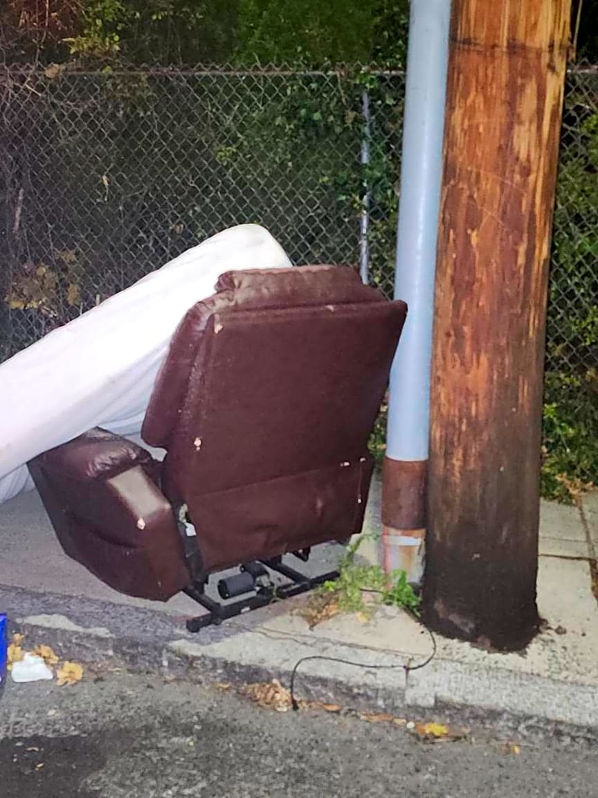 Image submitted with report