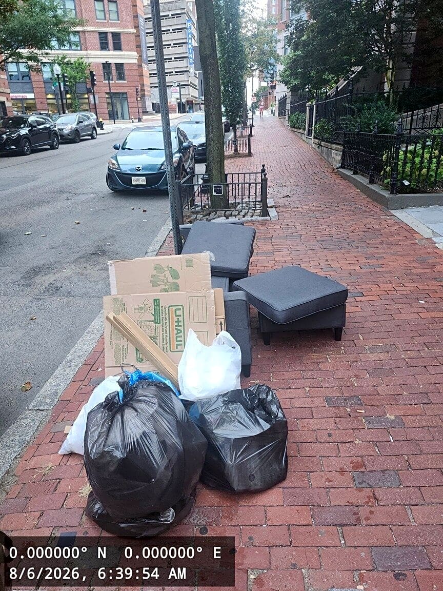 Image submitted with report