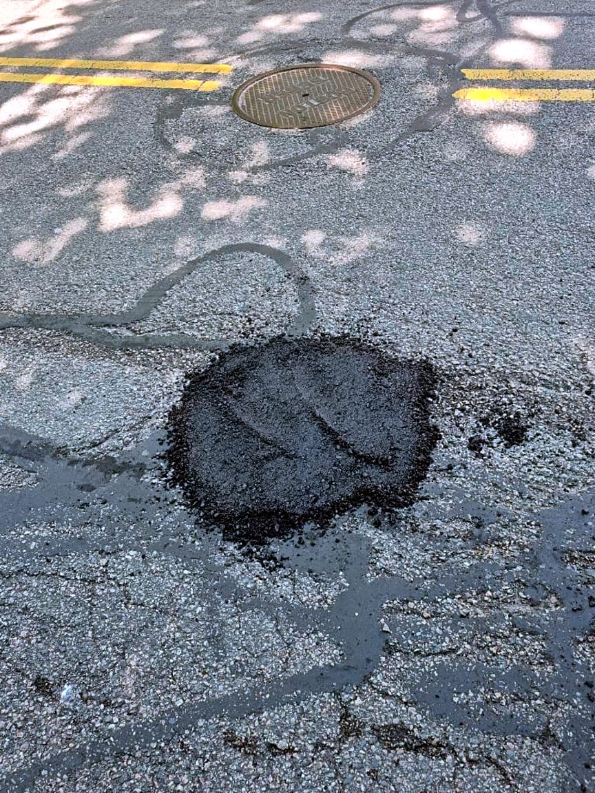 Image submitted with report