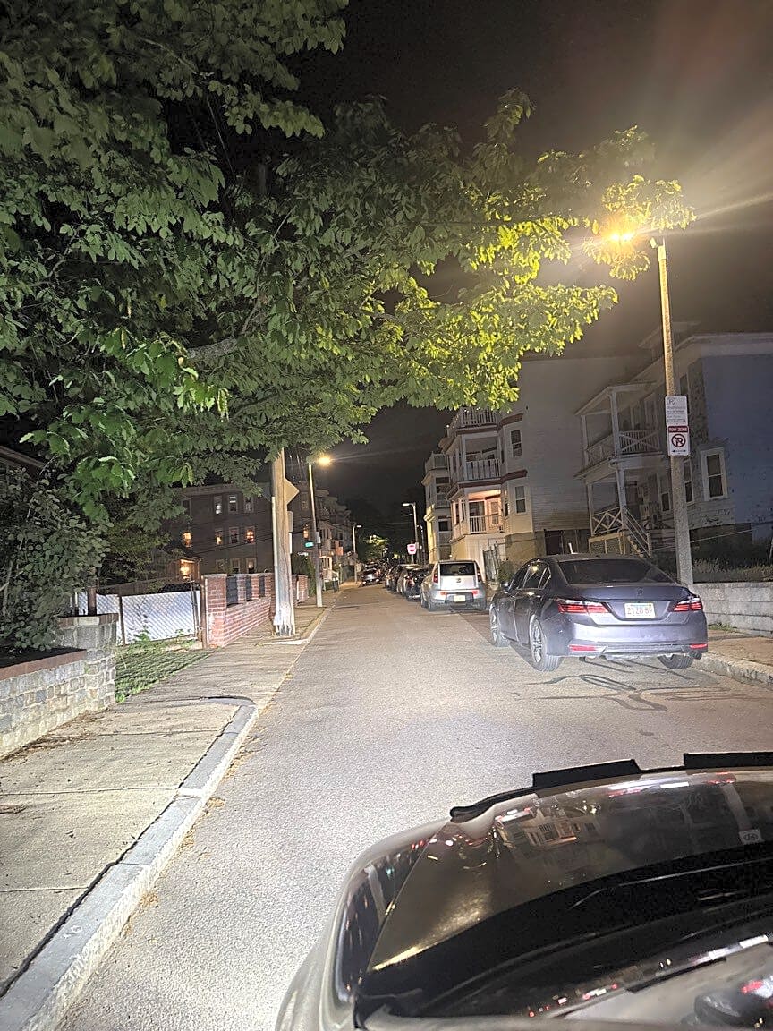 Image submitted with report
