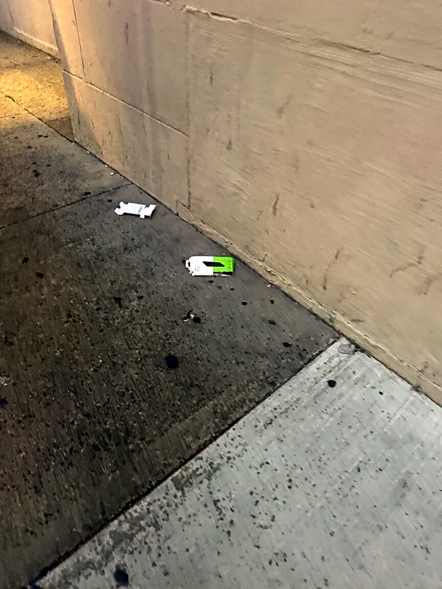 Image submitted with report