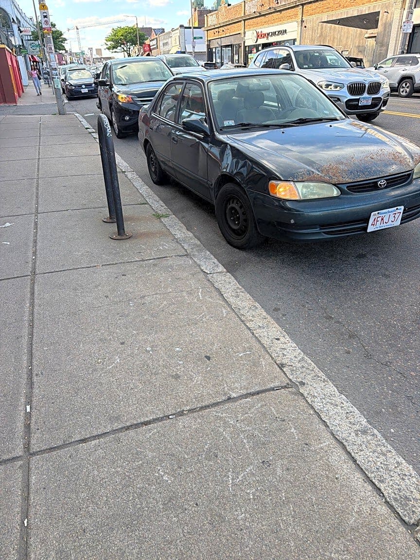 Image submitted with report