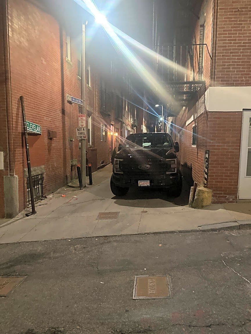 Image submitted with report