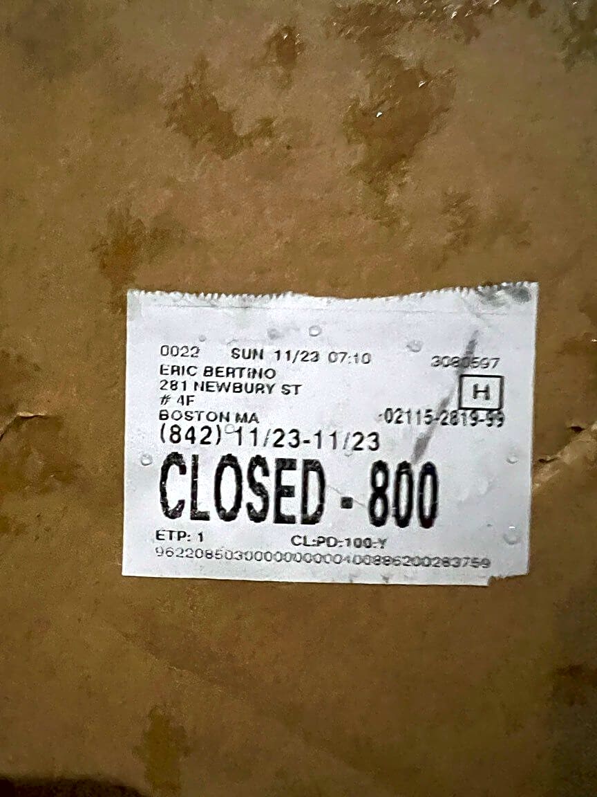 Image submitted with report