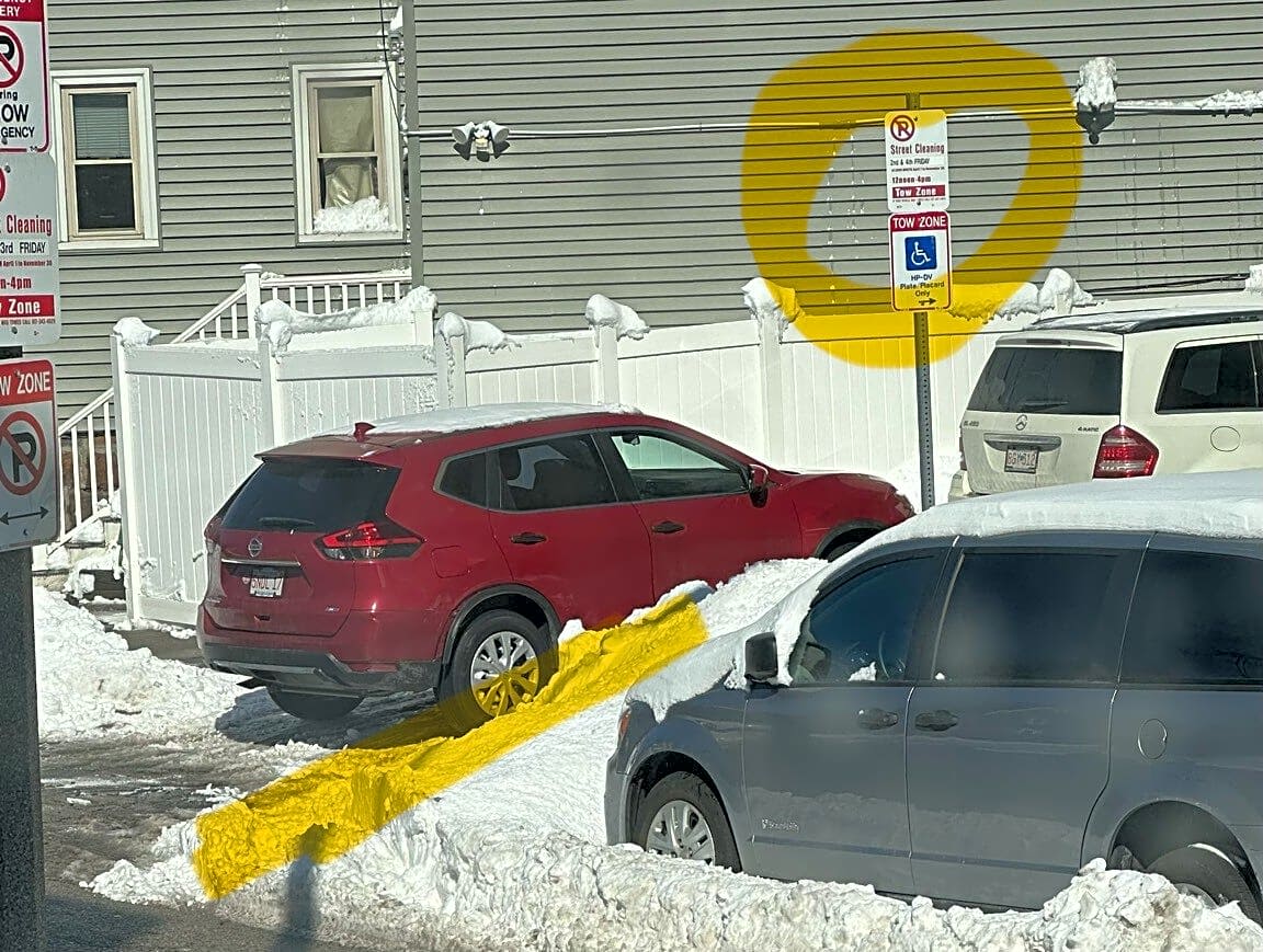 Image submitted with report