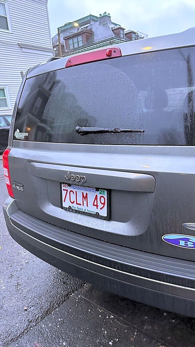 Image submitted with report