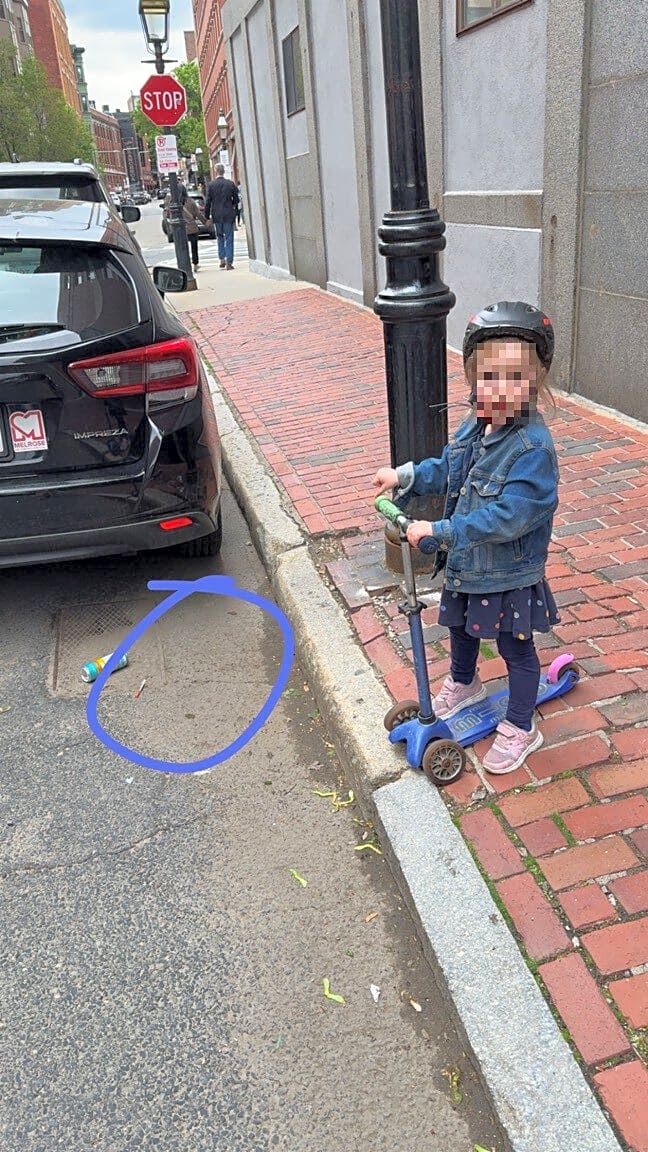 Image submitted with report