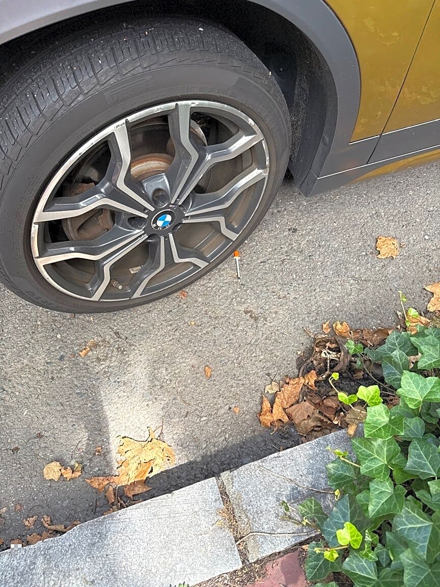 Image submitted with report
