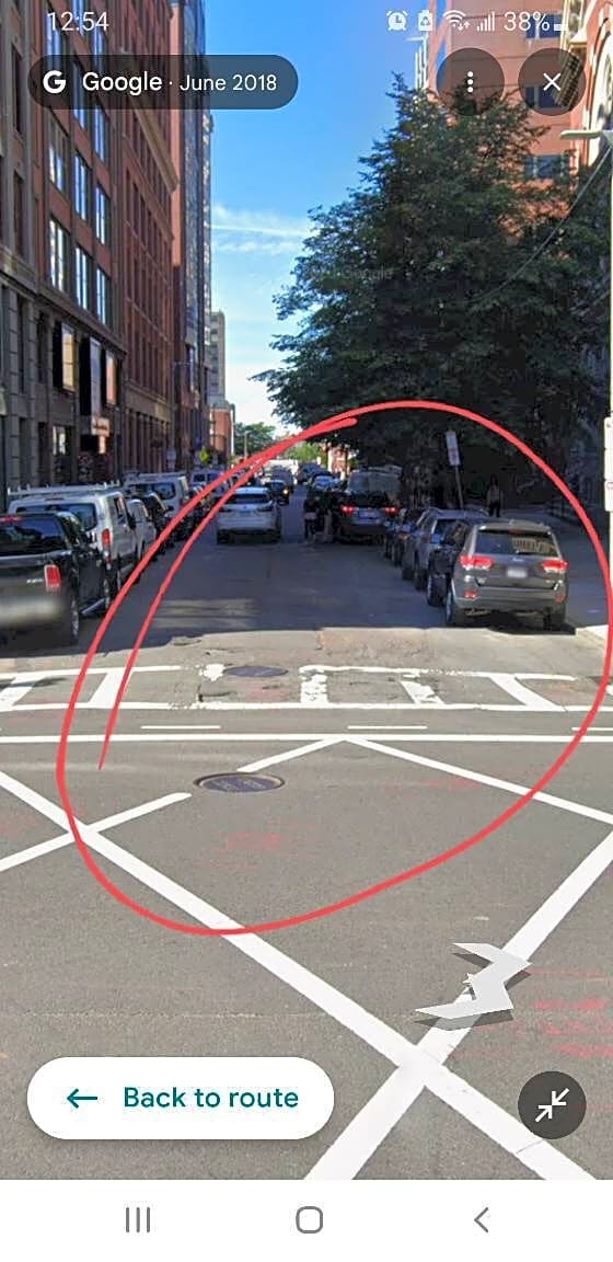 Image submitted with report