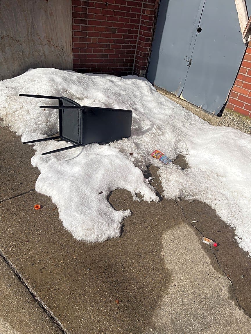 Image submitted with report