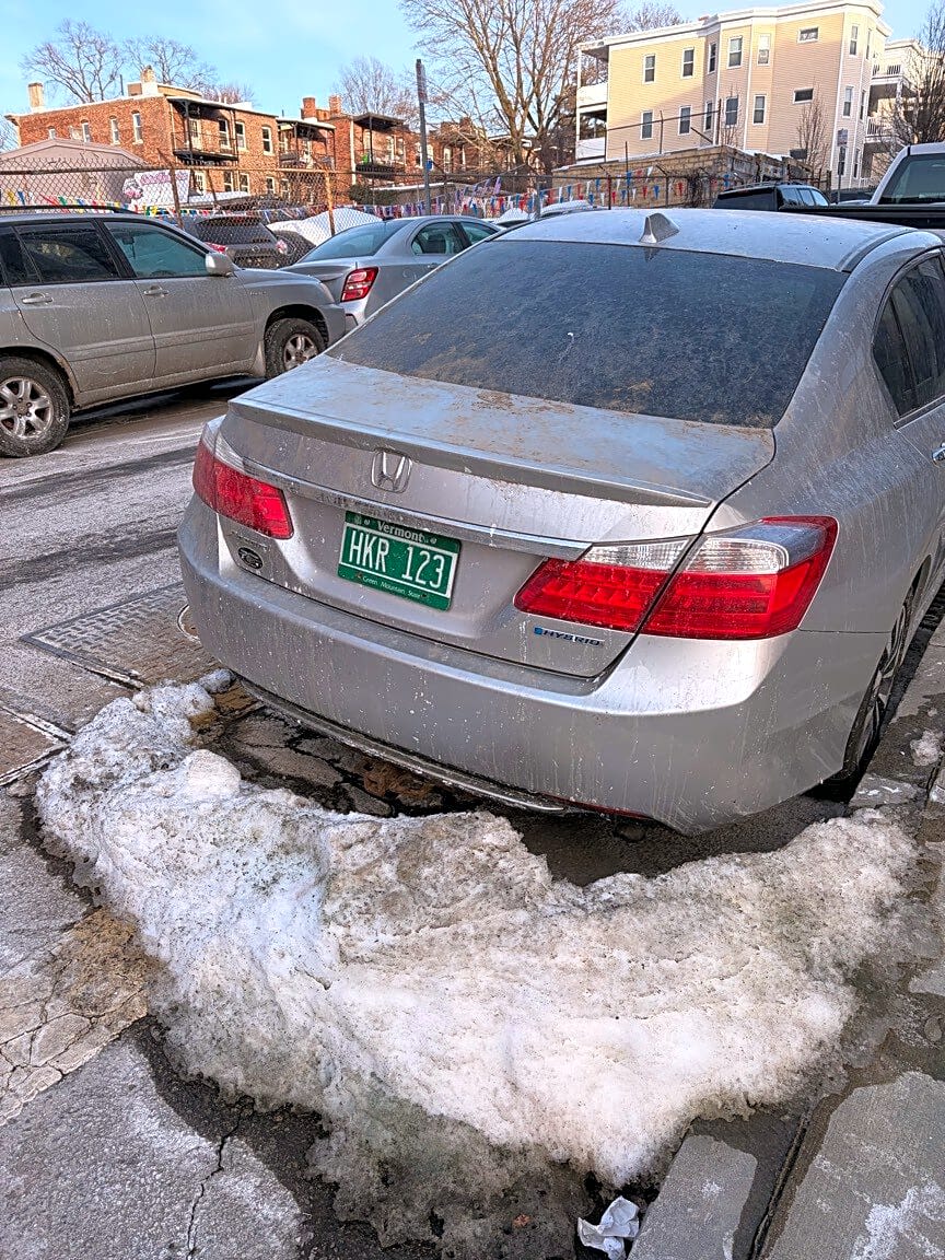 Image submitted with report