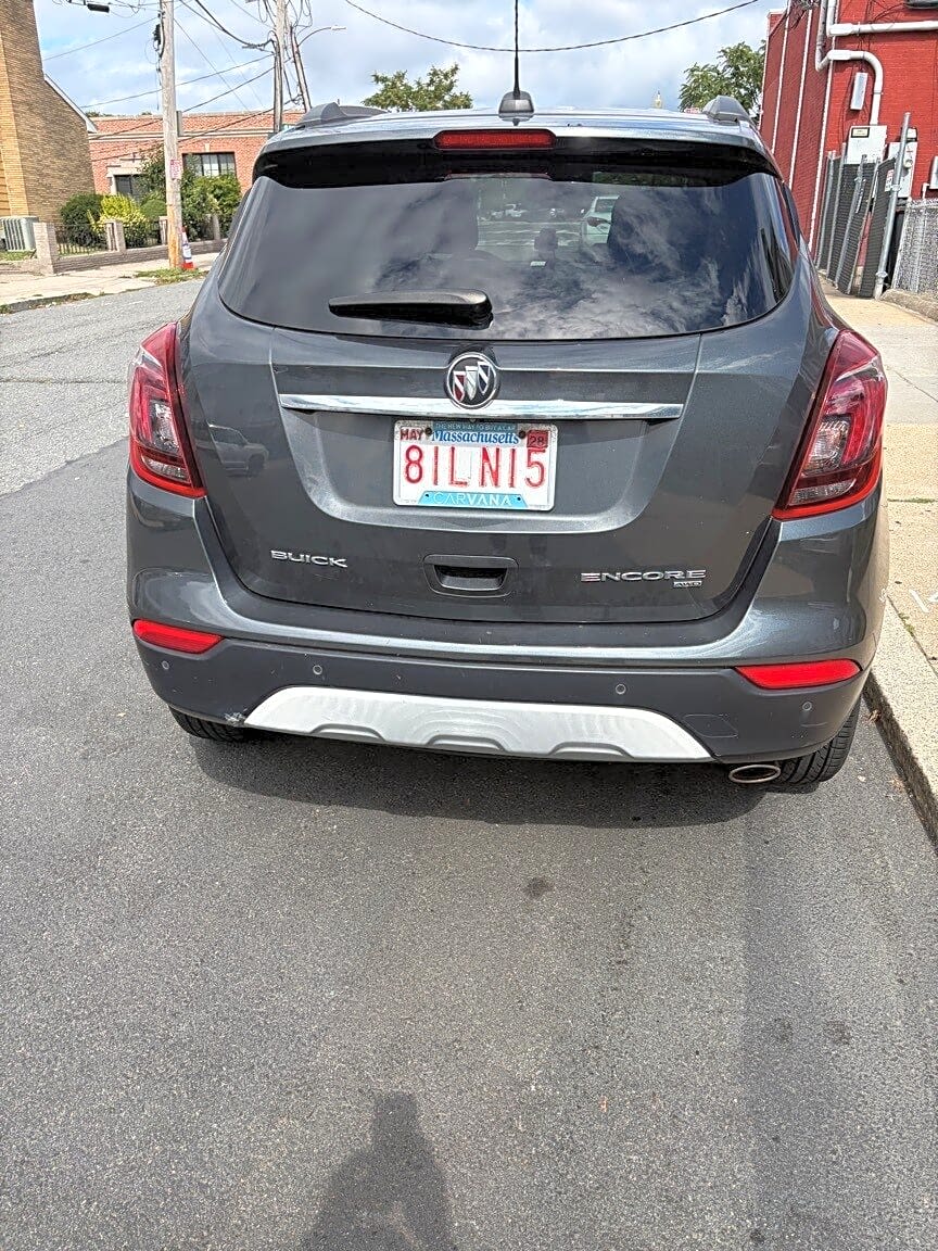 Image submitted with report