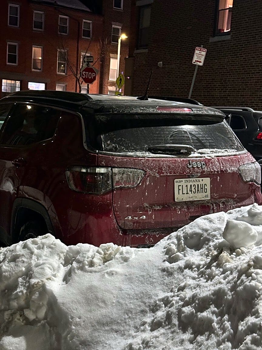 Image submitted with report