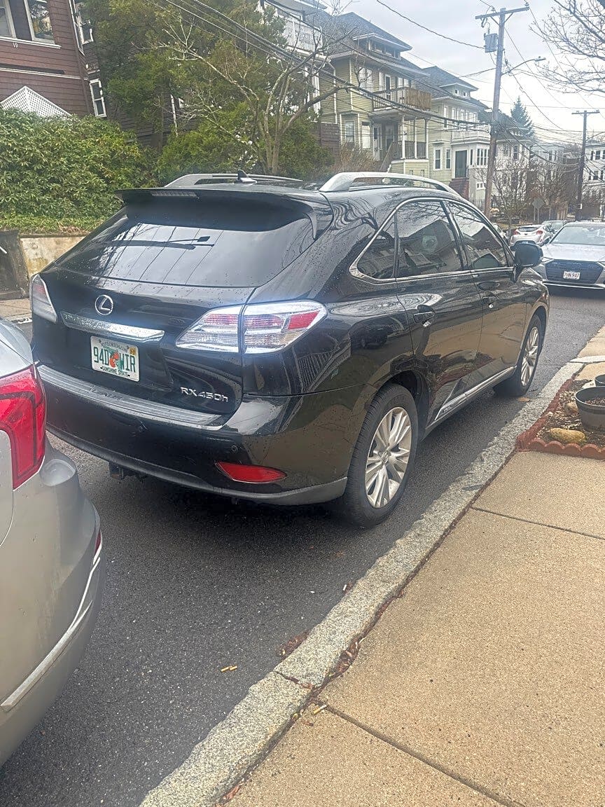 Image submitted with report