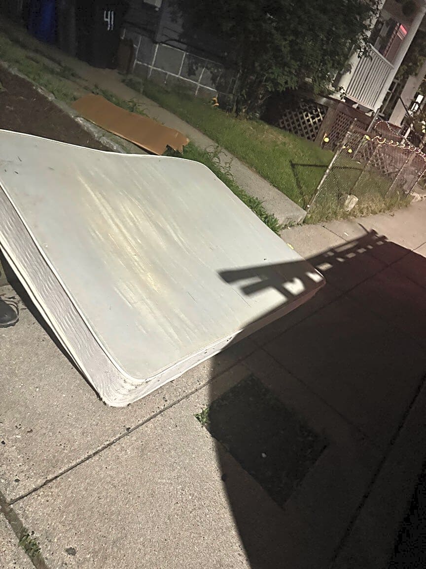 Image submitted with report