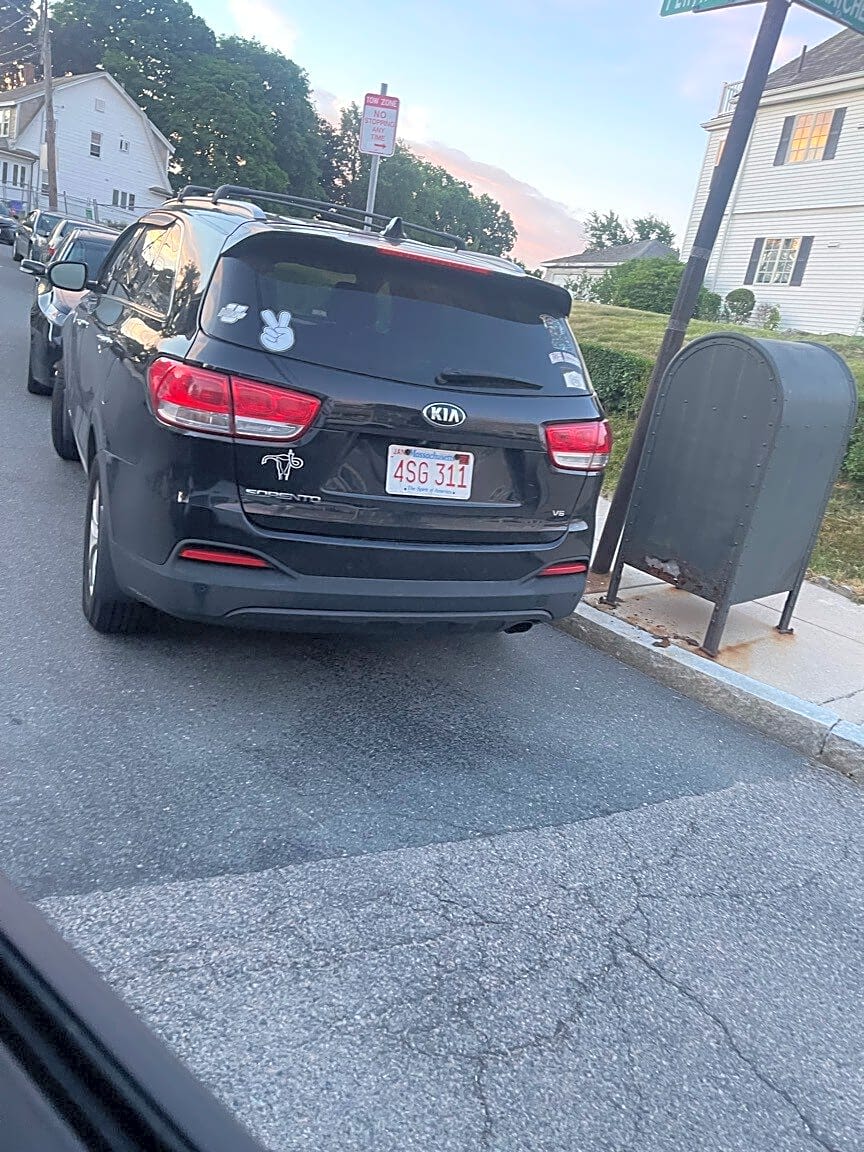 Image submitted with report
