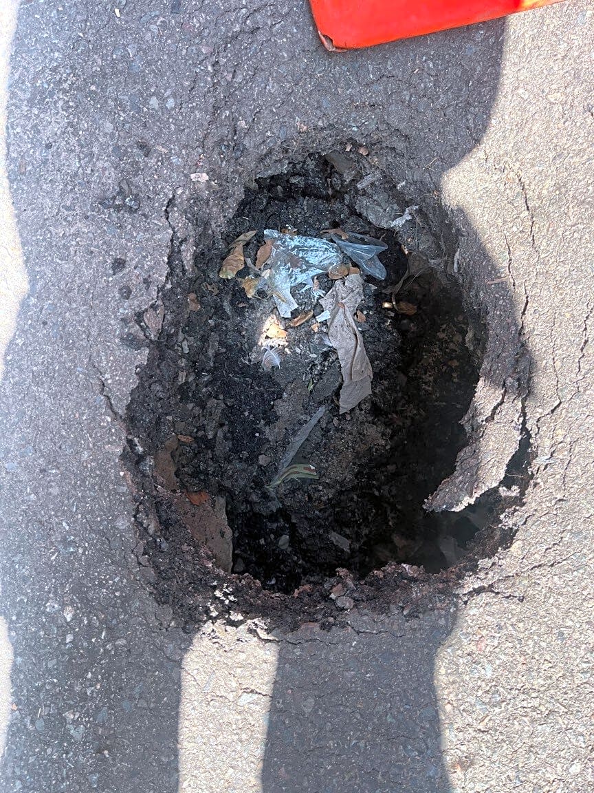 Image submitted with report