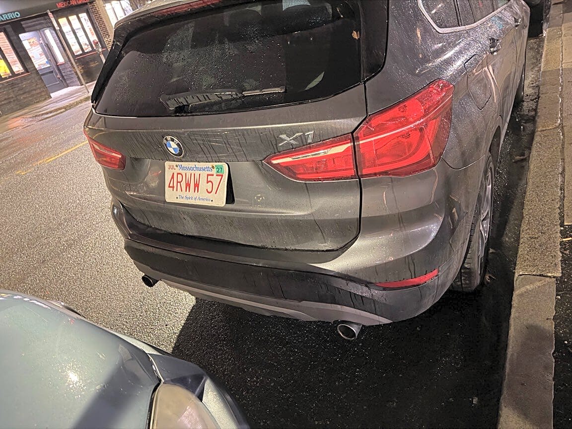 Image submitted with report