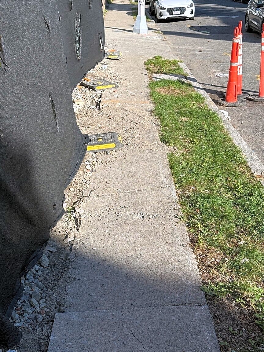 Image submitted with report