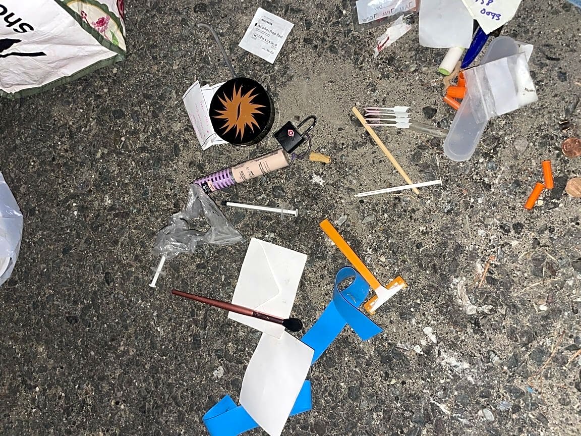 Image submitted with report