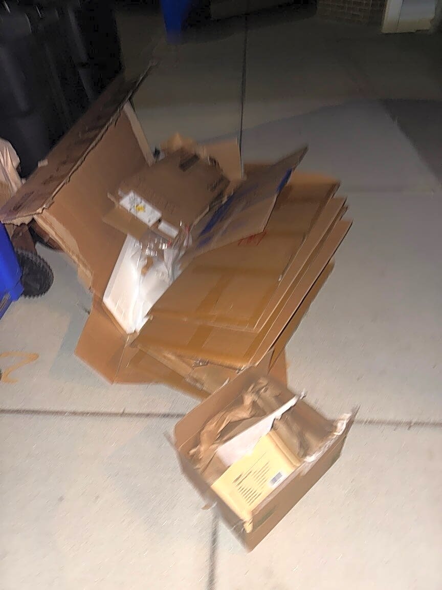 Image submitted with report