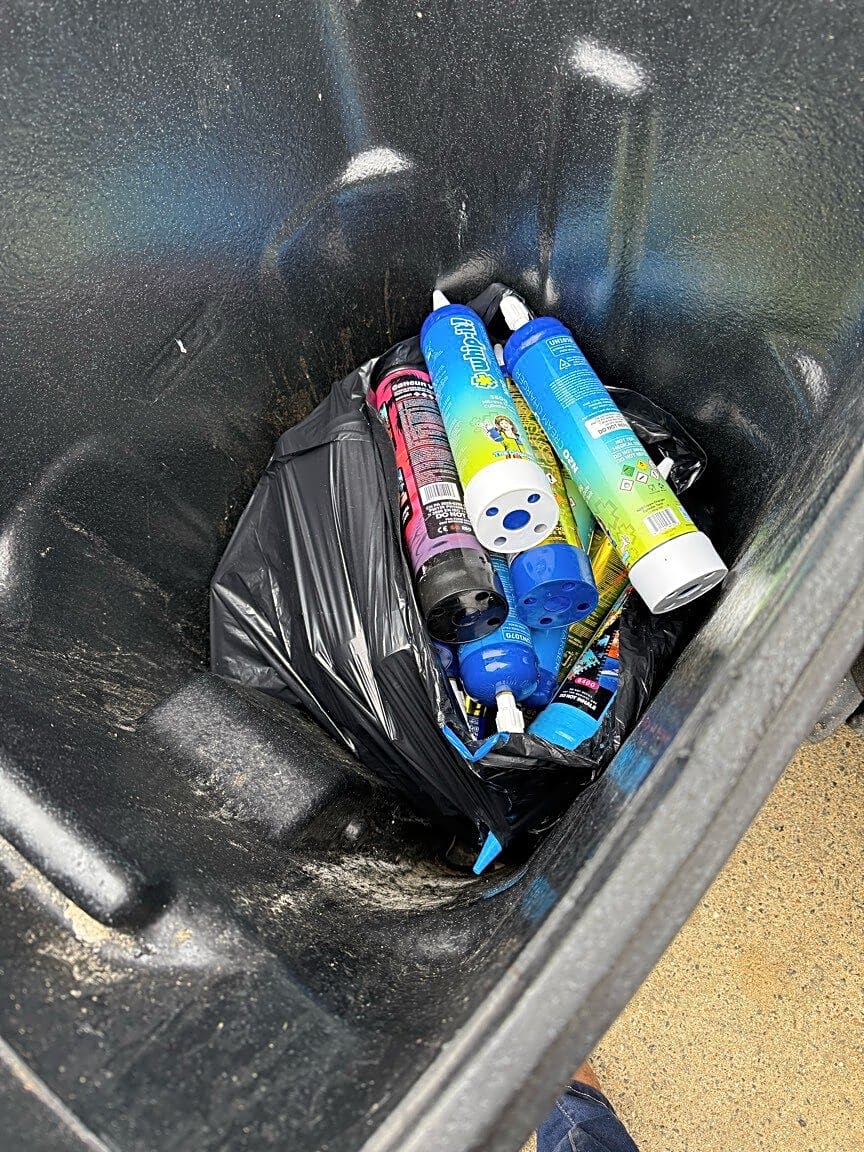 Image submitted with report