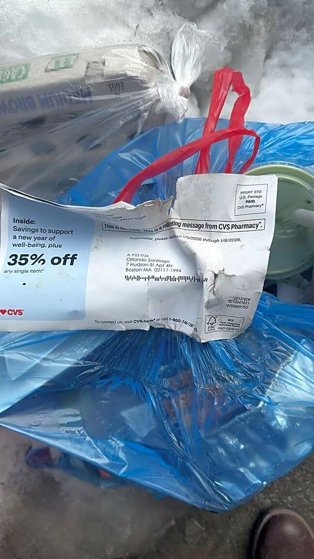 Image submitted with report