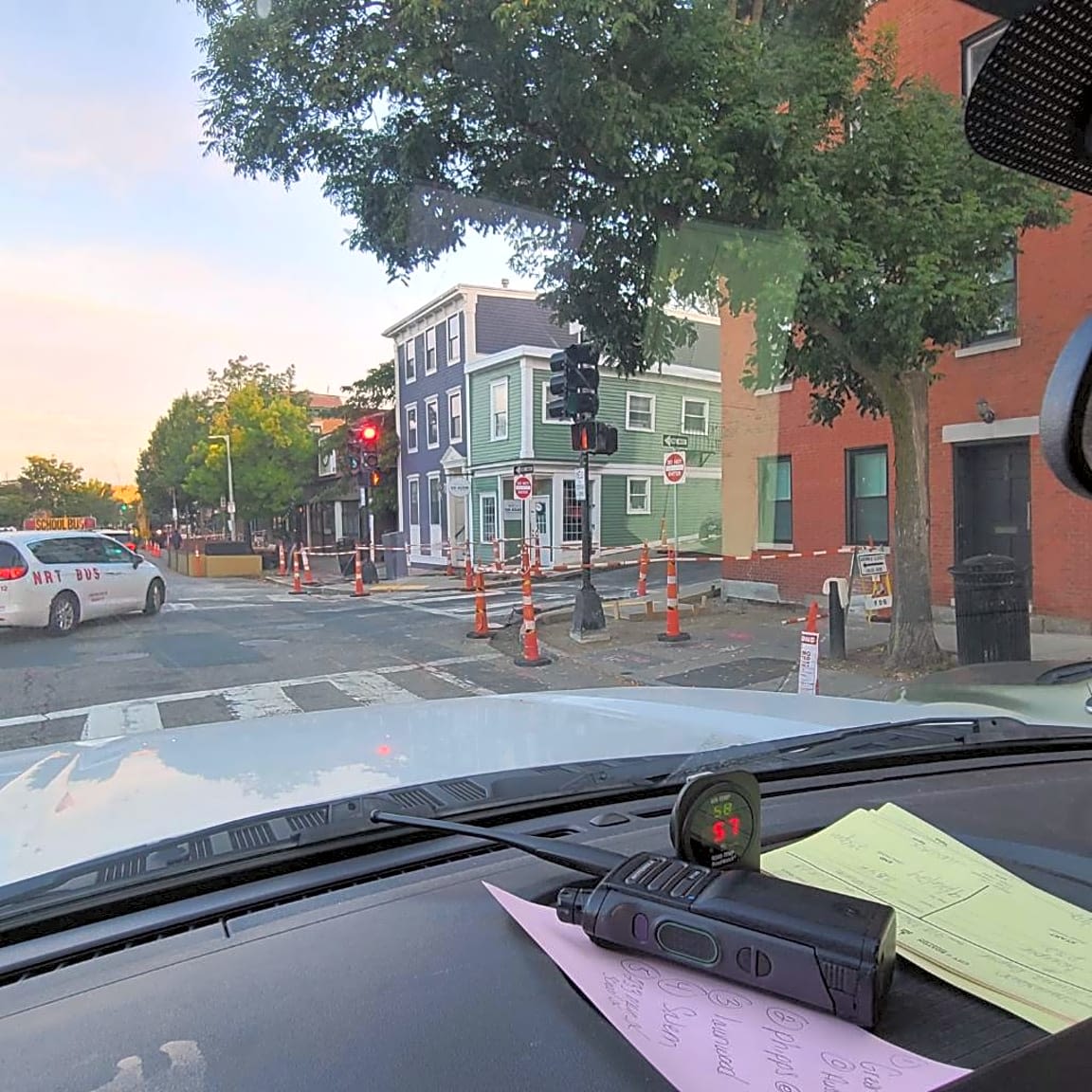 Image submitted with report