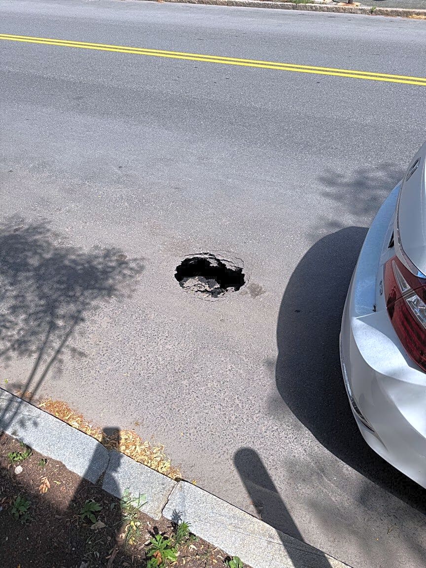 Image submitted with report