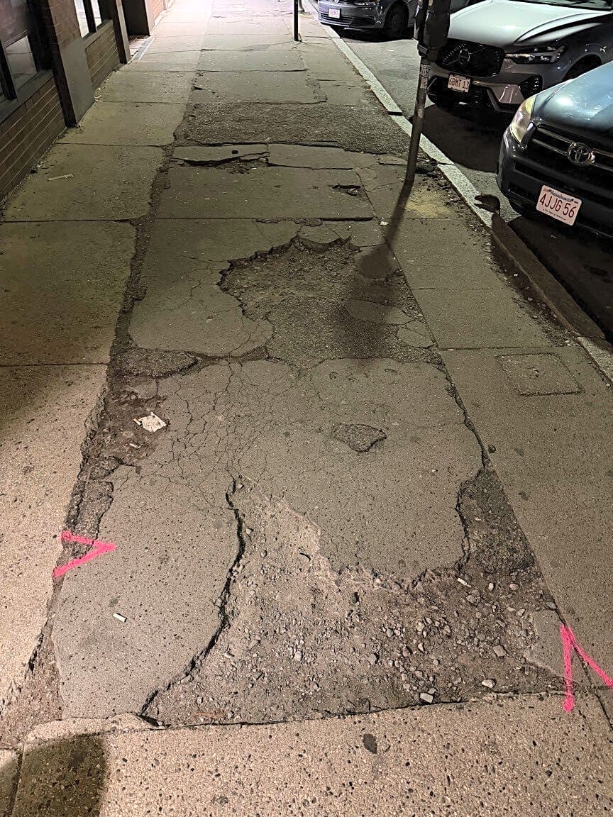 Image submitted with report