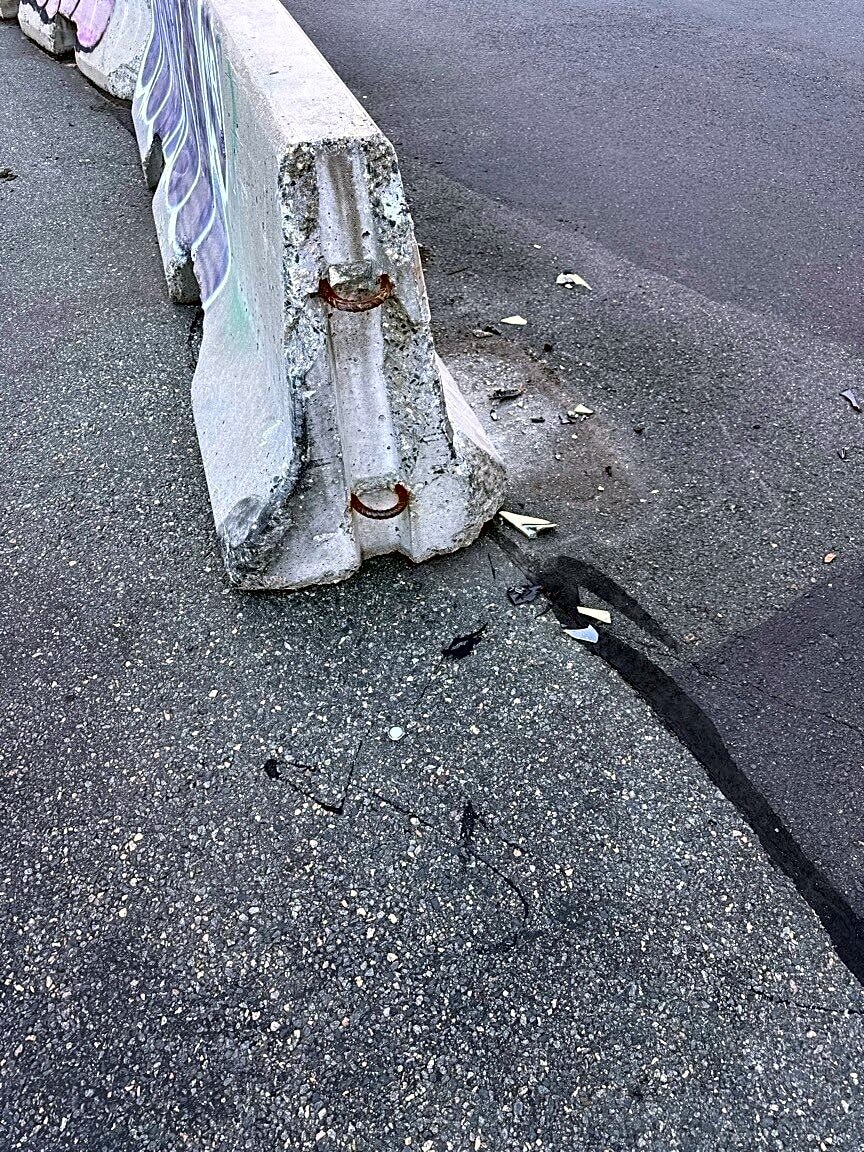 Image submitted with report