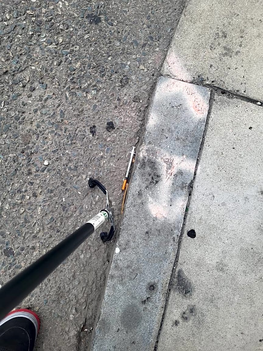 Image submitted with report